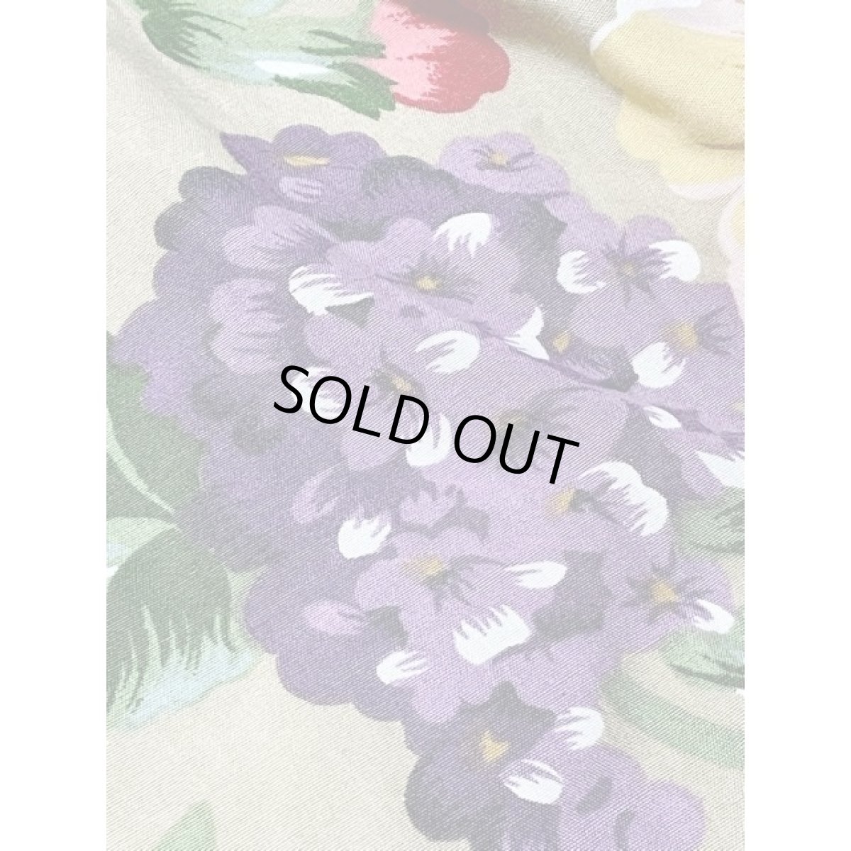 画像9: 花柄 ウエストゴム レトロ アメリカ古着 ヴィンテージパンツ (9)