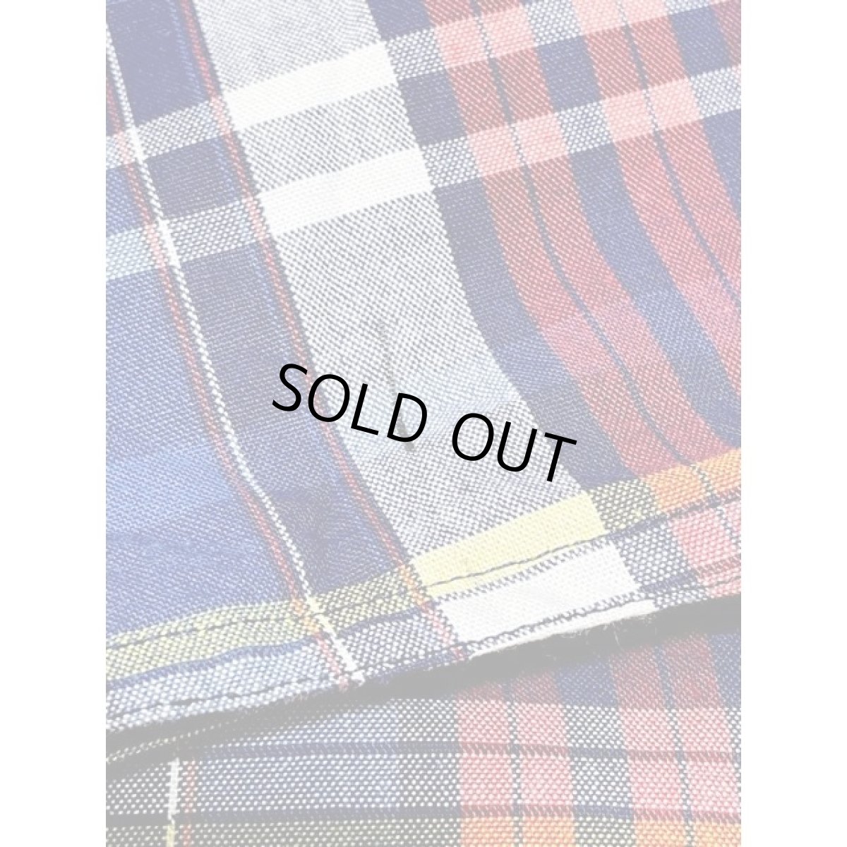 画像14: チェック柄 Westbound ノースリーブレトロ India 古着 ヴィンテージワンピース (14)