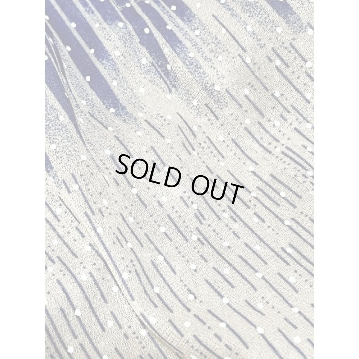 画像12: ドット グラデーション模様 ウエストゴム レトロ アメリカ古着 ヴィンテージワンピース (12)