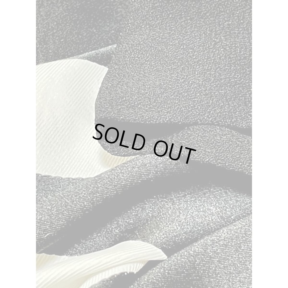 画像10: ウエストストライプ Ｖネック ブラック レトロ アメリカ古着 ヴィンテージドレス (10)