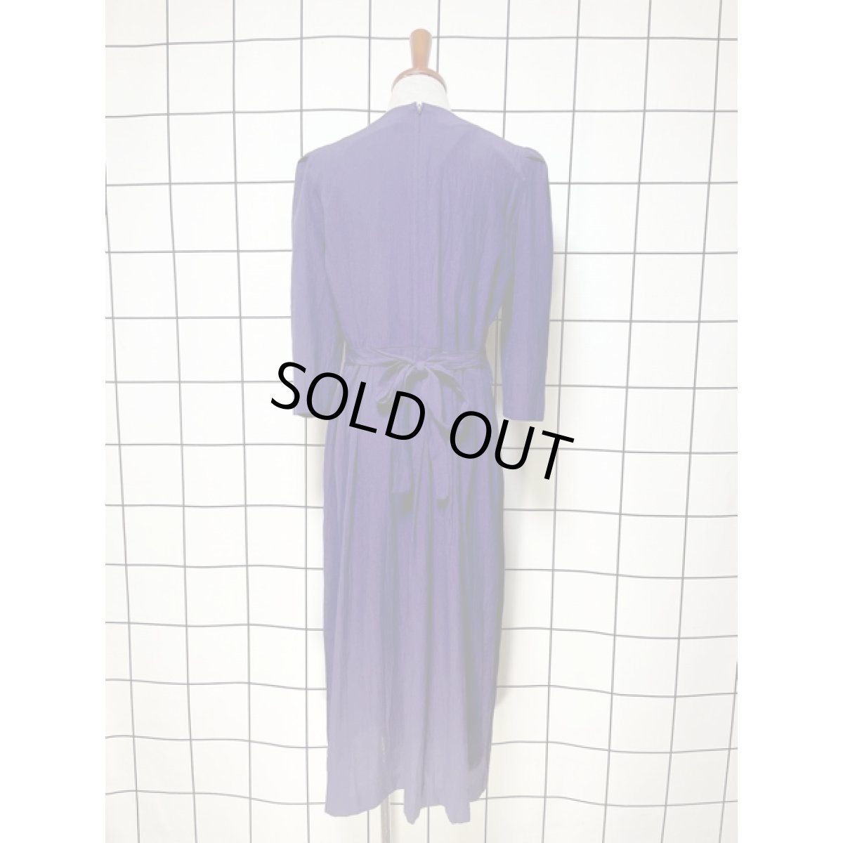 画像2: 花織り レイヤード風 Guatemala グアテマラ レトロ アメリカ古着 ヴィンテージワンピース (2)