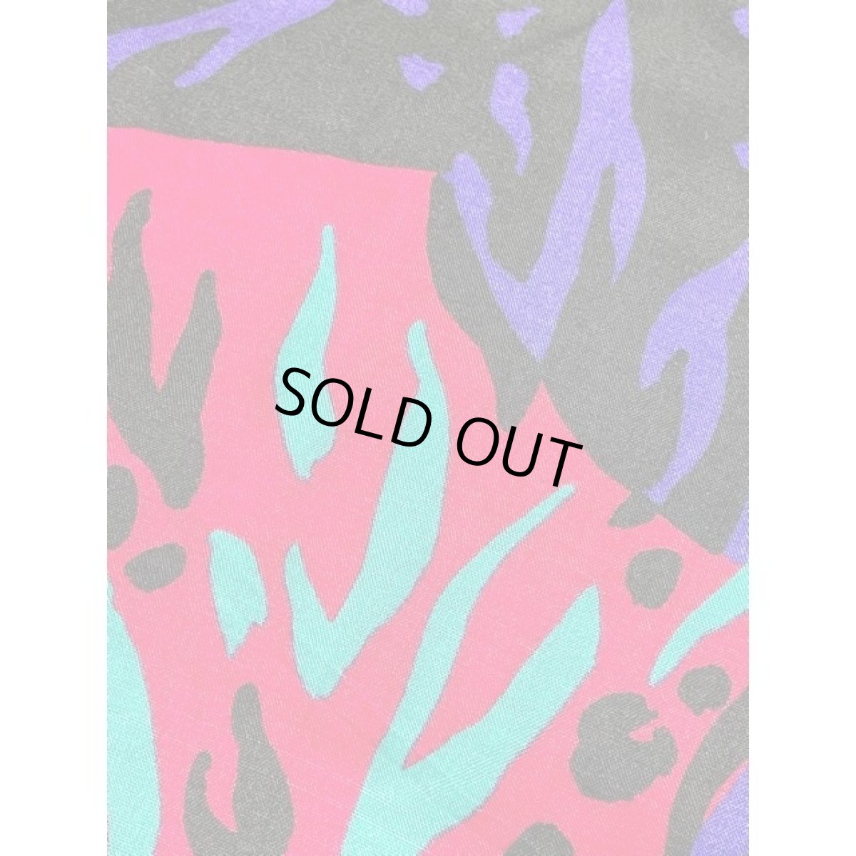 画像7: アート柄 ウエストゴム レトロ アメリカ古着 ヴィンテージスカート (7)