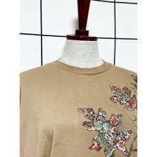 画像5: フラワーパッチ ラメ オーバーサイズ XL レトロ アメリカ古着 ヴィンテージ Tシャツ (5)