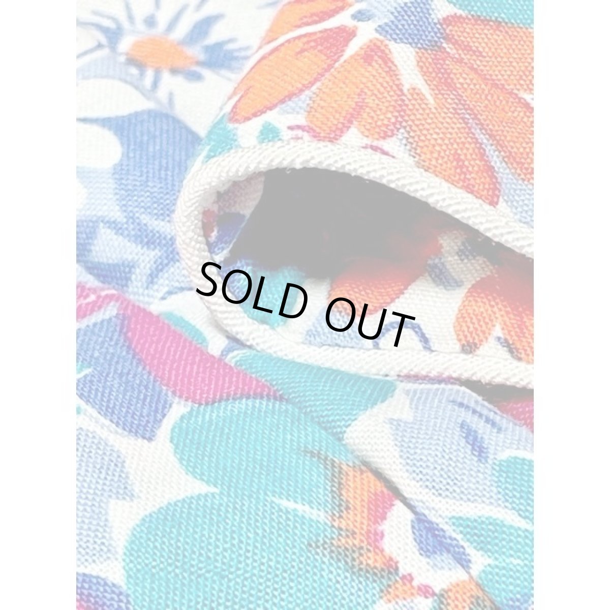 画像13: 総花柄 アート調 ウエストゴム レトロ アメリカ古着 ヴィンテージワンピース (13)