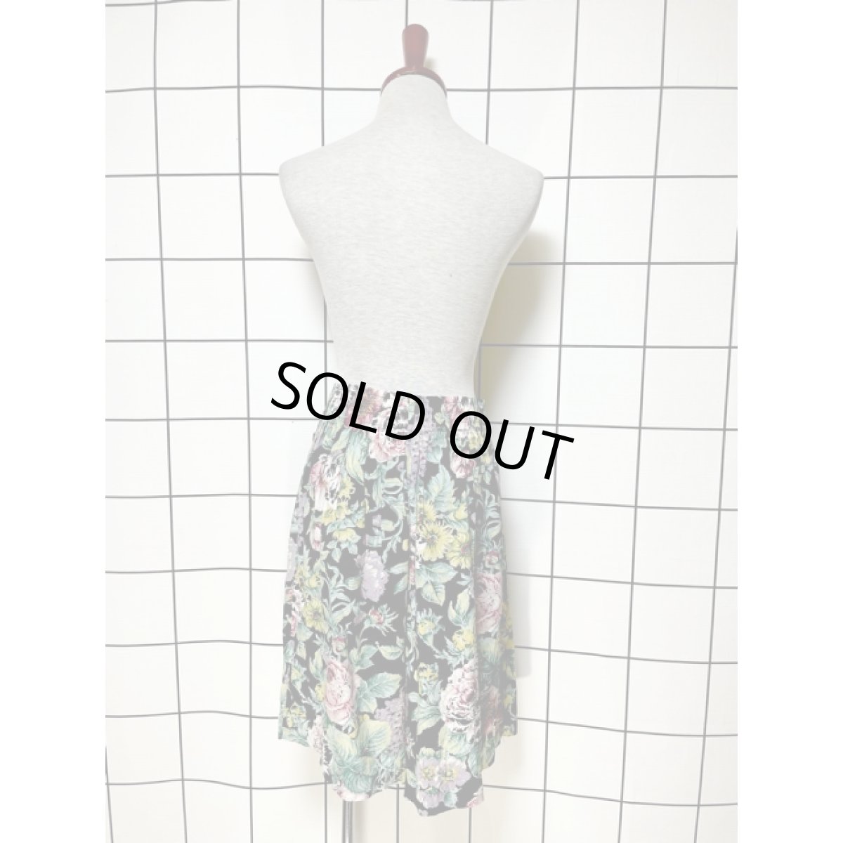 画像6: 花柄 ウエストゴム レトロ アメリカ古着 ヴィンテージパンツ (6)