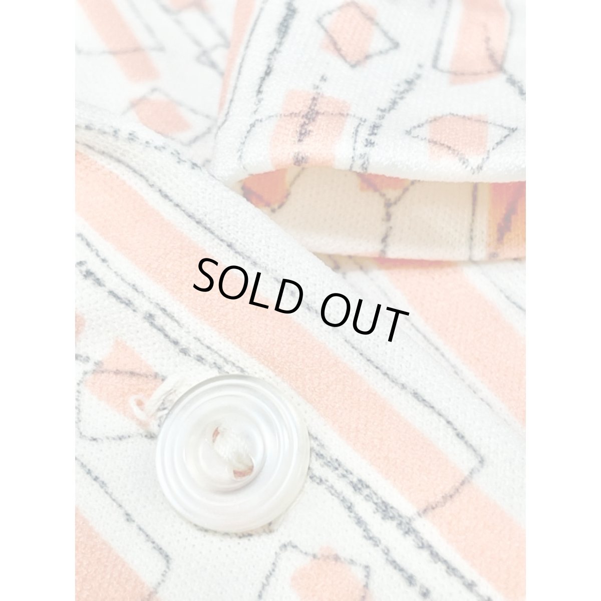 画像10: アート柄 半袖 アメリカ古着 シャツ ヴィンテージブラウス (10)