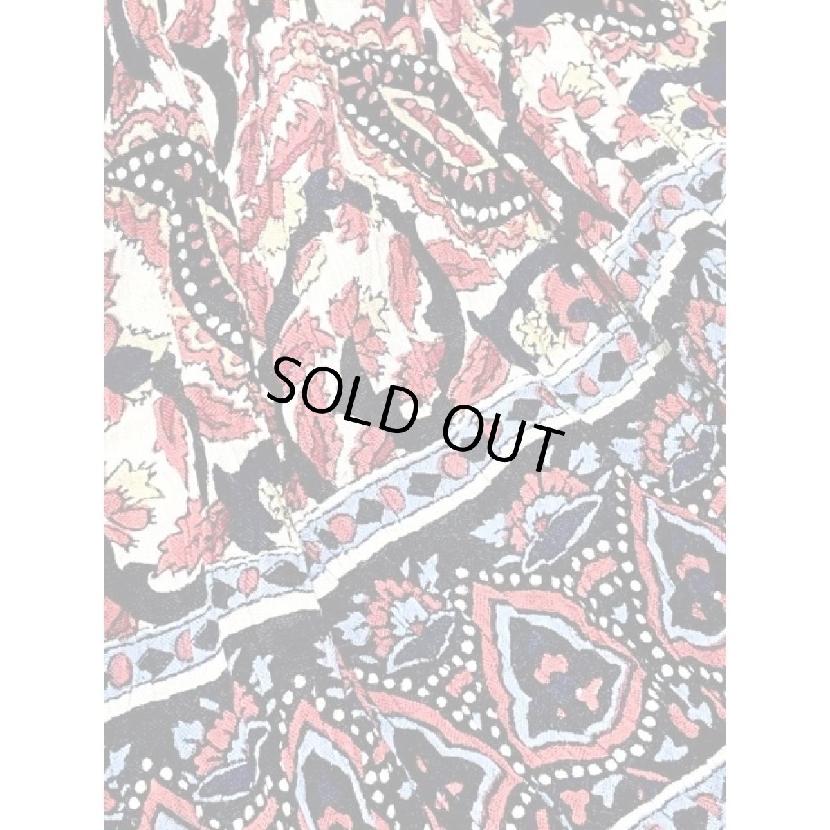 画像12: India古着 エスニック レーヨン レトロ  ヴィンテージ ロングスカート (12)