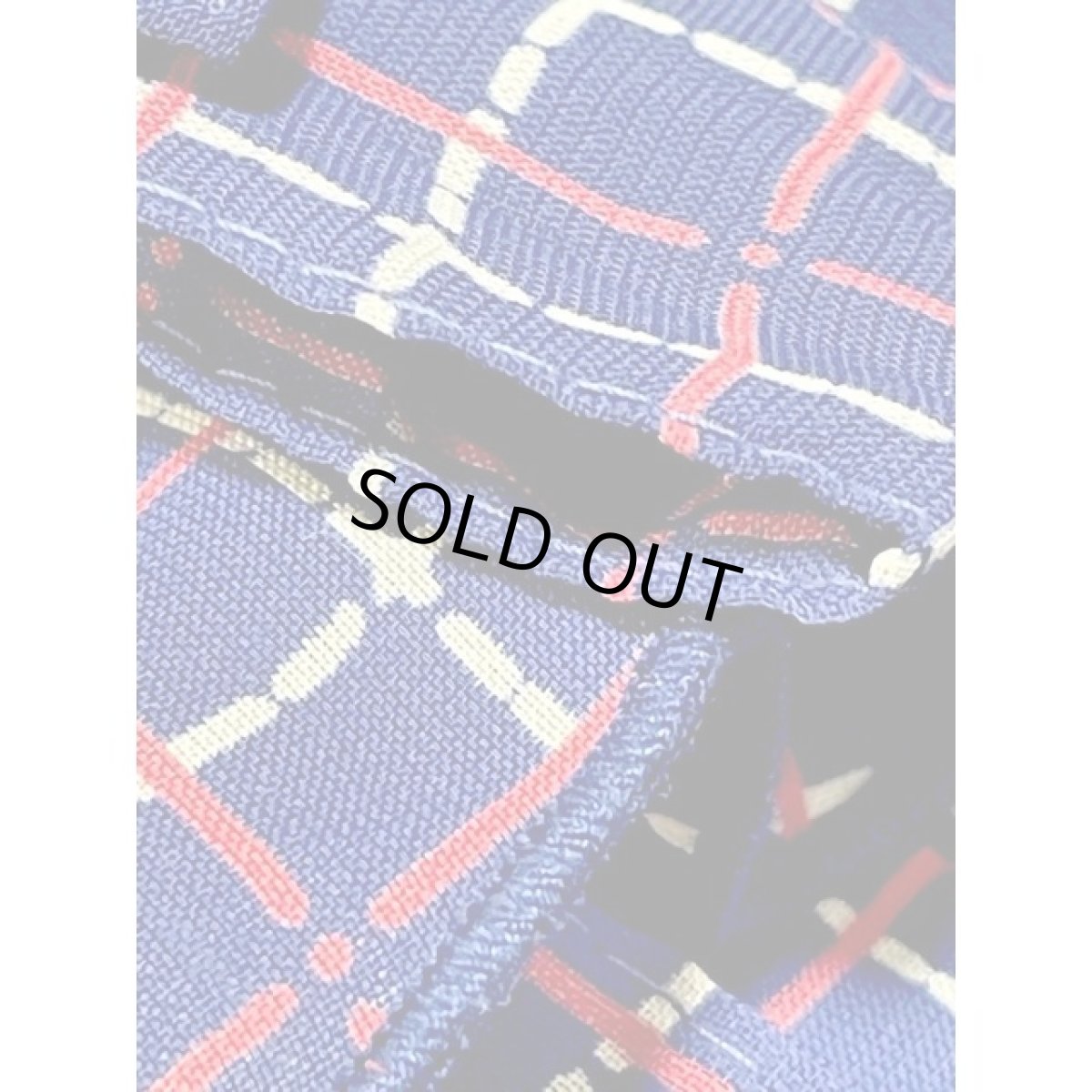 画像10: フロントフリル チェック スタンドカラー アメリカ古着 レトロ シャツ ヴィンテージブラウス (10)