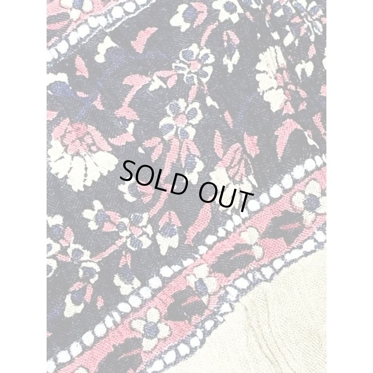 画像9: India古着 エスニック レーヨン レトロ  ヴィンテージ ロングスカート (9)