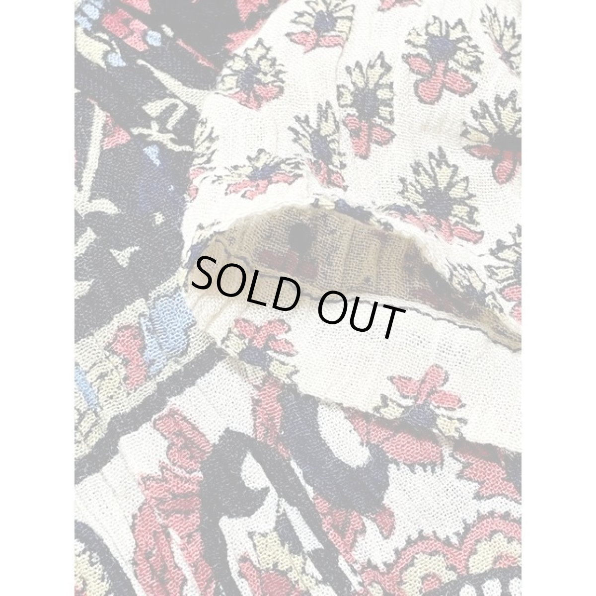 画像13: India古着 エスニック レーヨン レトロ  ヴィンテージ ロングスカート (13)