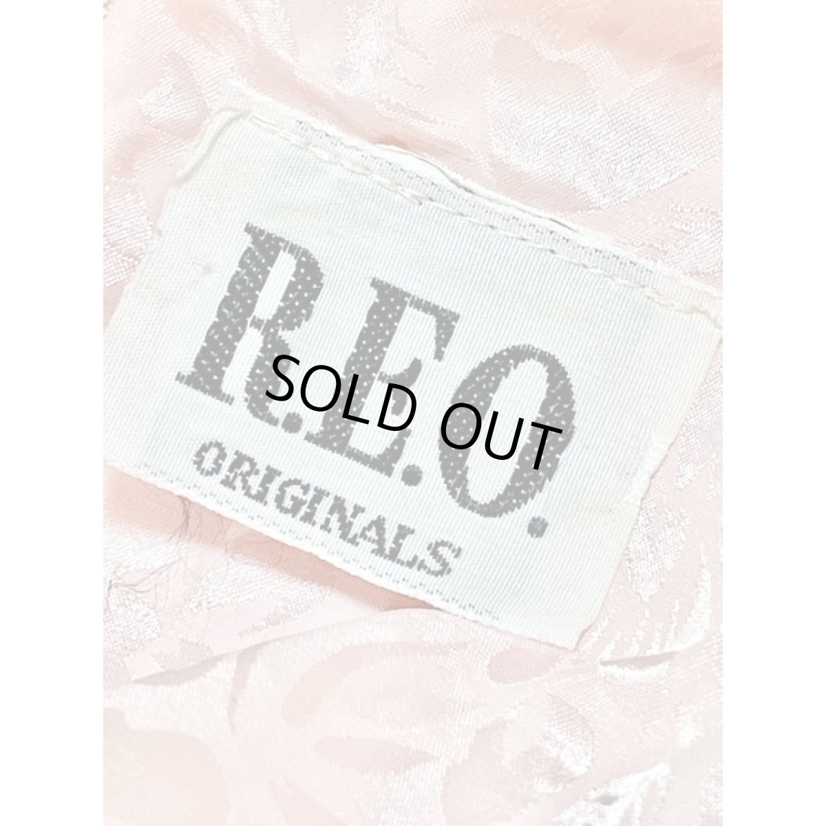 画像14: パーティー衣装にもおすすめ レース襟 花柄 プリーツ切り替え UNIONMADE ウエストゴム レトロ アメリカ古着 ヴィンテージドレス (14)