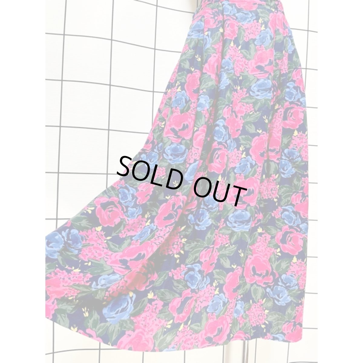 画像4: Pendleton ペンドルトン 花柄 ウエストゴム アメリカ古着 ヴィンテージスカート (4)