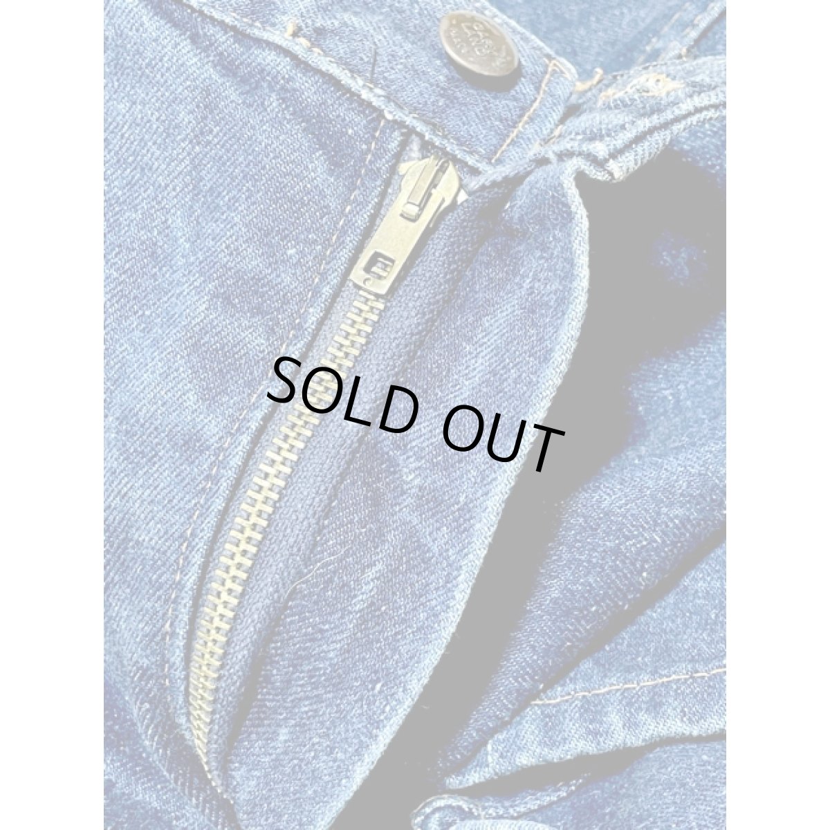 画像8: フランス製 デニム 無地 レトロ アメリカ古着 ヴィンテージスカート (8)