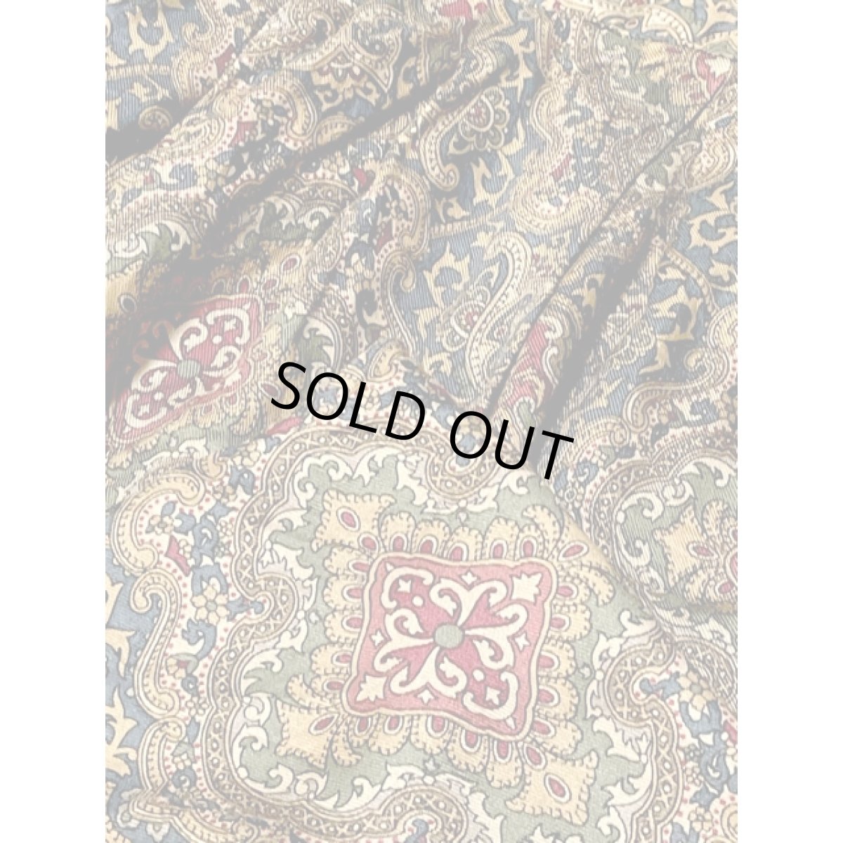 画像6: オリエンタル調 ウエストゴム レトロ アメリカ古着 ヴィンテージスカート (6)