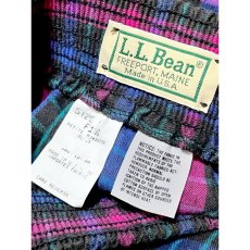 画像9: L.L.Bean チェック柄 ウエストゴム レトロ アメリカ古着 ヴィンテージスカート (9)