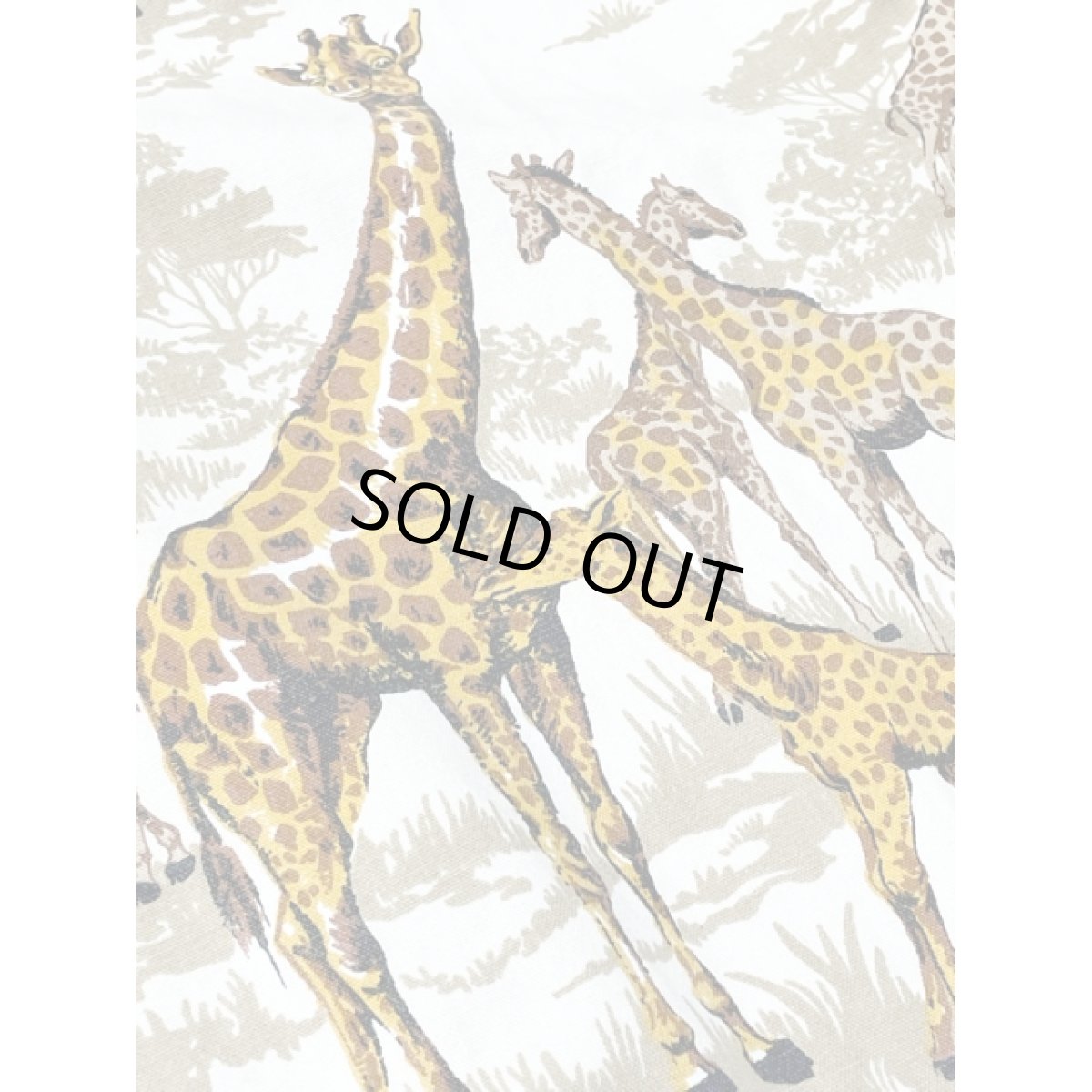 画像14: ライオン キリン ゾウ  アニマル柄 レトロ アメリカ古着 ヴィンテージロングスカート (14)