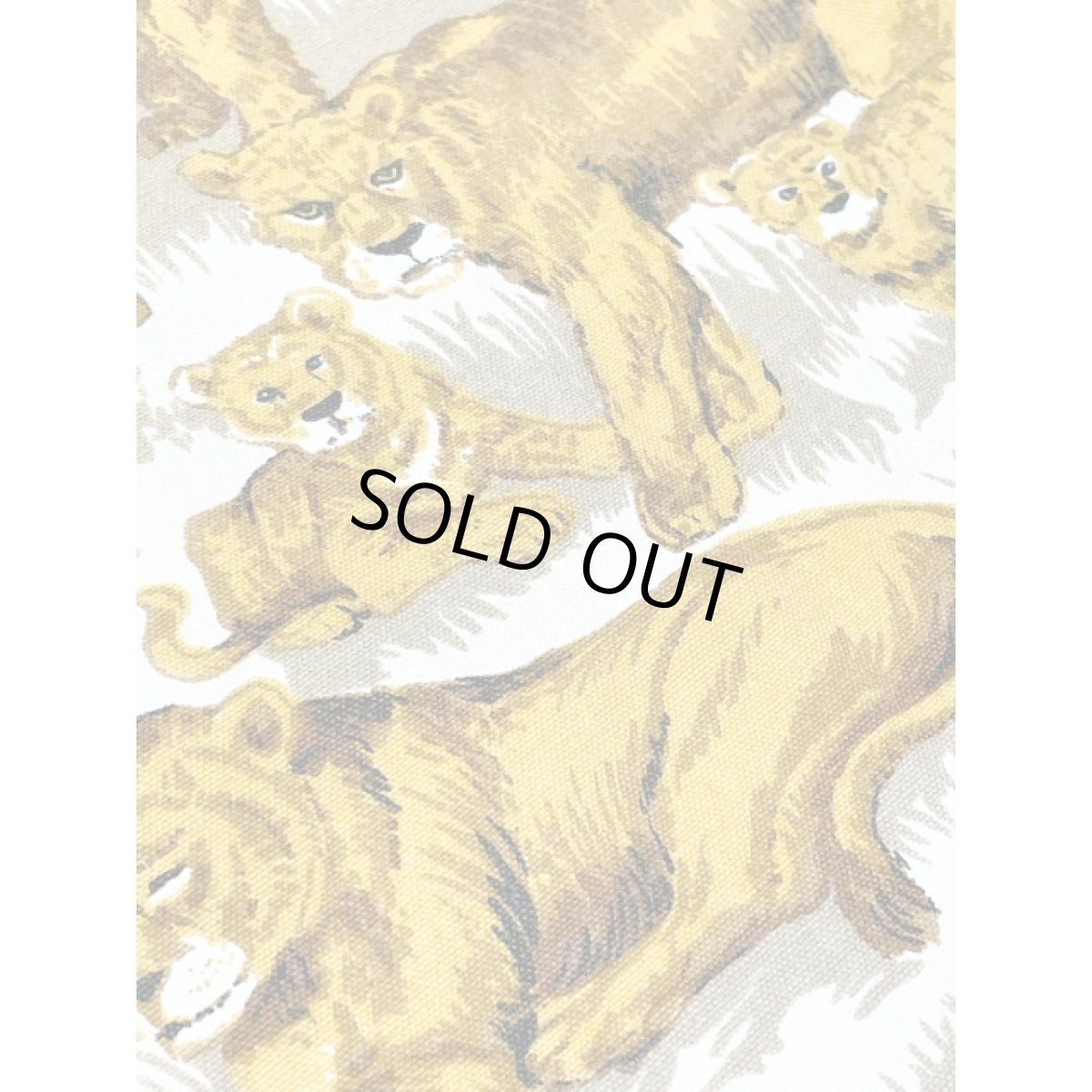 画像9: ライオン キリン ゾウ  アニマル柄 レトロ アメリカ古着 ヴィンテージロングスカート (9)