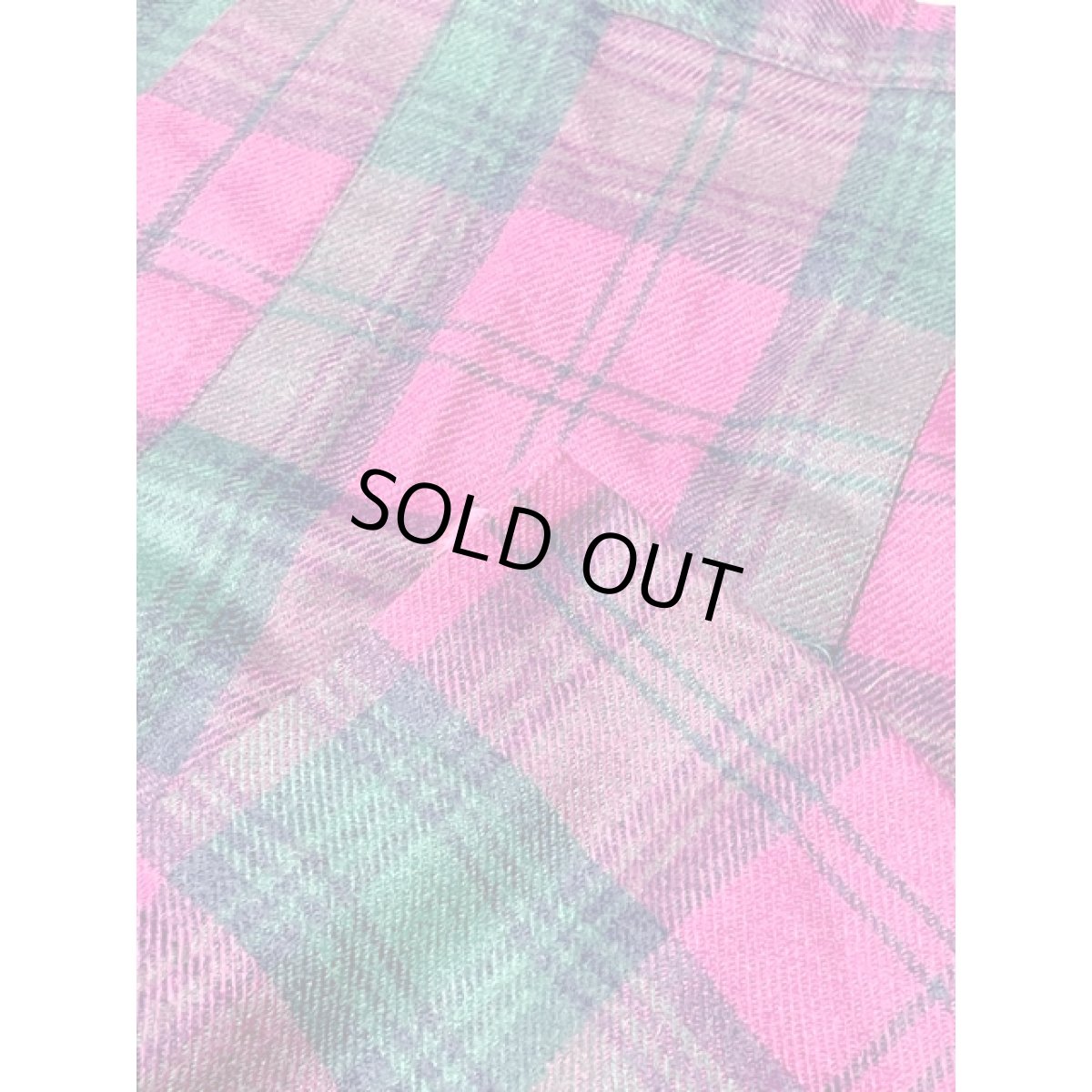 画像6: チェック柄 ウール混紡 レトロ アメリカ古着 ヴィンテージスカート (6)