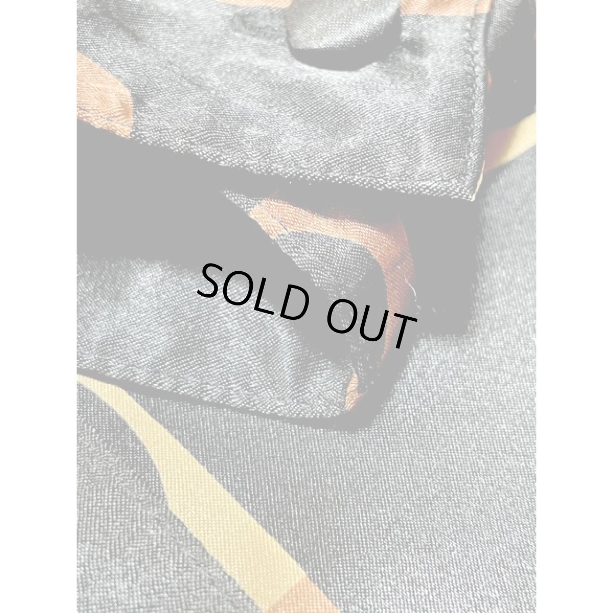 画像12: ドット ブラック レトロ シャツ アメリカ古着 ヴィンテージブラウス (12)