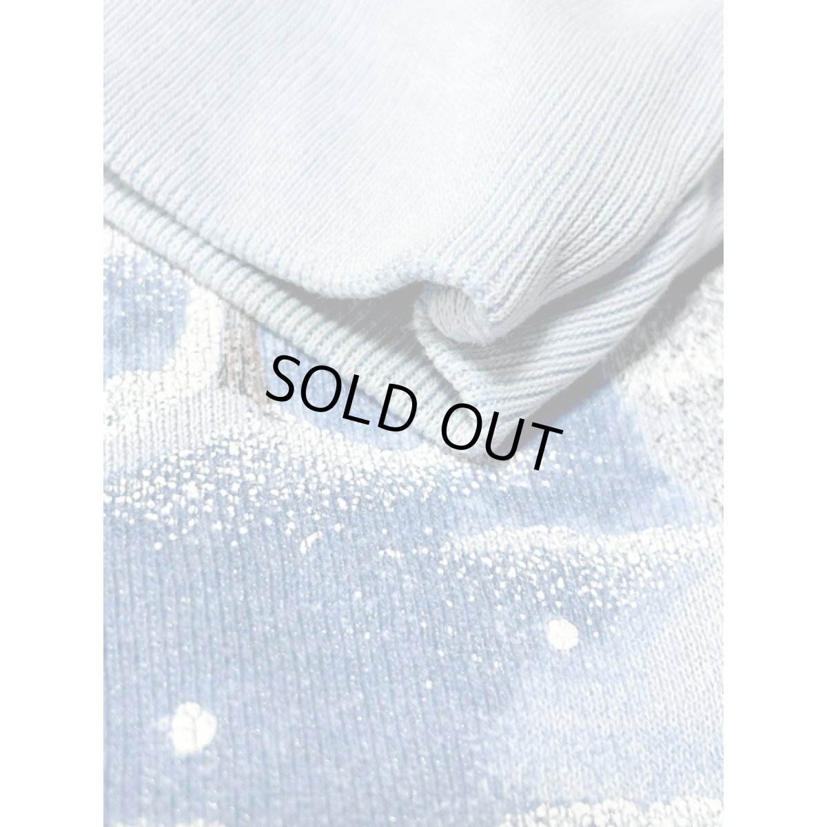 画像13: うさぎ ラビット 雪景色 ライトブルー レトロ アメリカ古着 ヴィンテージスウェット  (13)