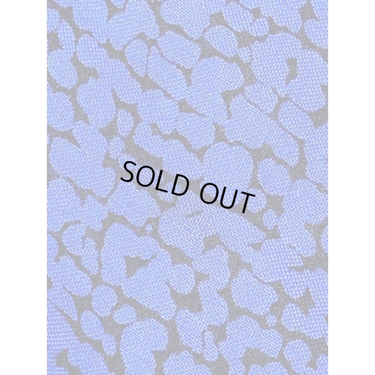 画像16: アート調 ブルー ブラック 長袖 レトロ アメリカ古着 ヴィンテージワンピース (16)