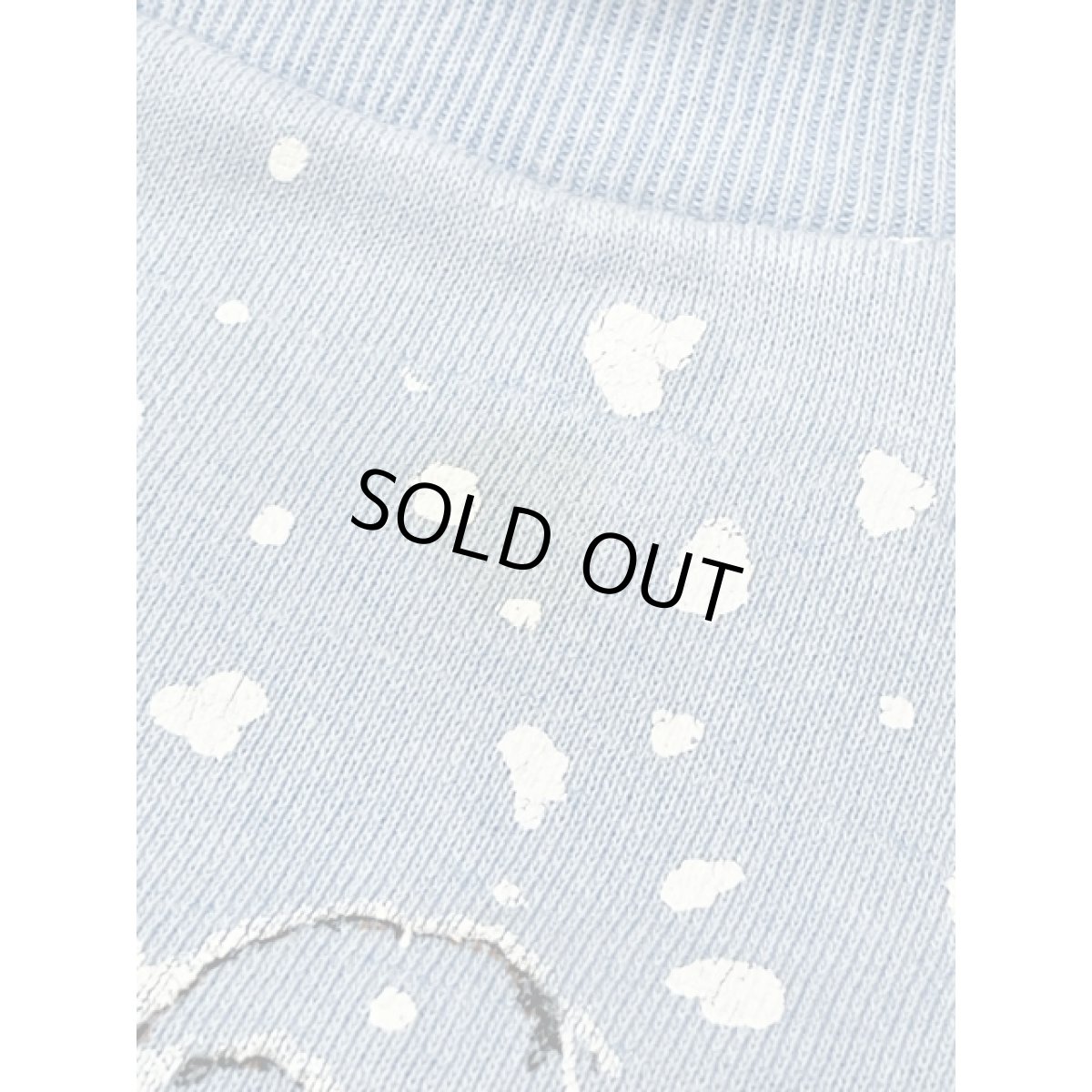 画像16: うさぎ ラビット 雪景色 ライトブルー レトロ アメリカ古着 ヴィンテージスウェット  (16)