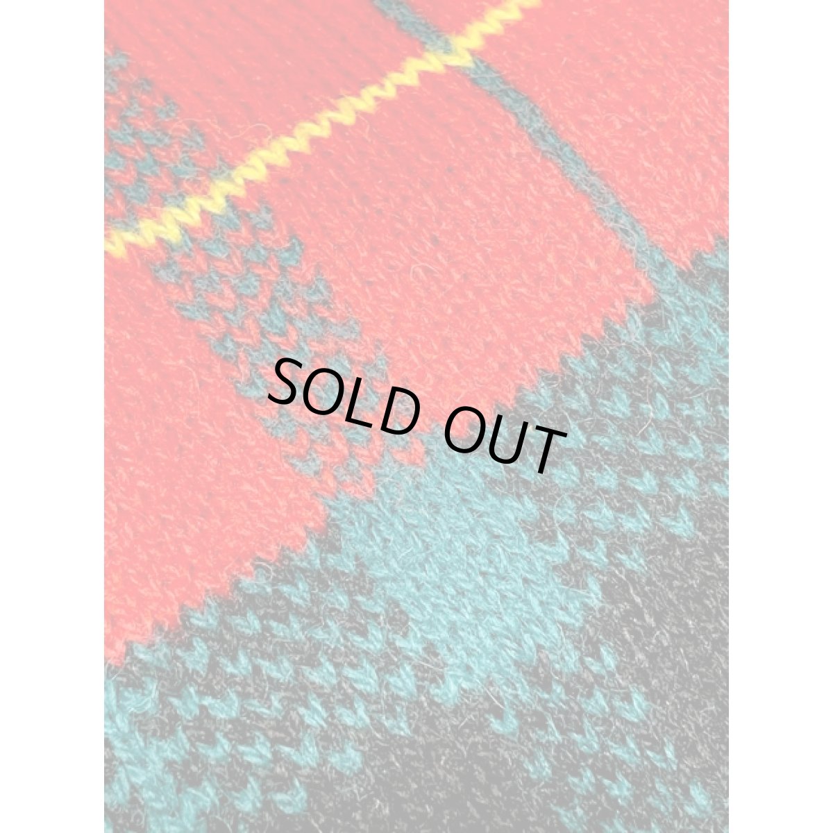 画像9: チェック トラッド プルオーバー レトロ アメリカ古着 ヴィンテージニットセーター (9)