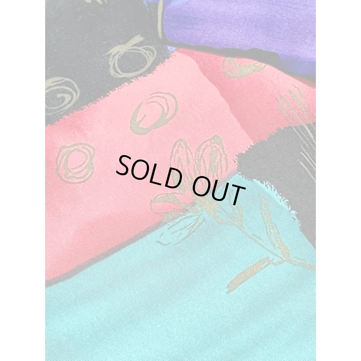 画像10: アート柄 レトロサイケ シングルボタン アメリカ古着 ヴィンテージジャケット (10)