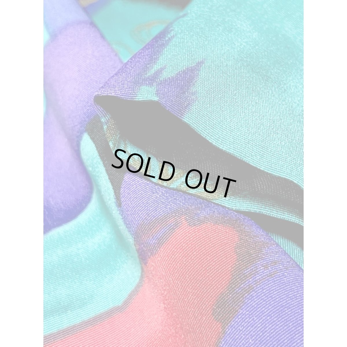 画像12: アート柄 レトロサイケ シングルボタン アメリカ古着 ヴィンテージジャケット (12)