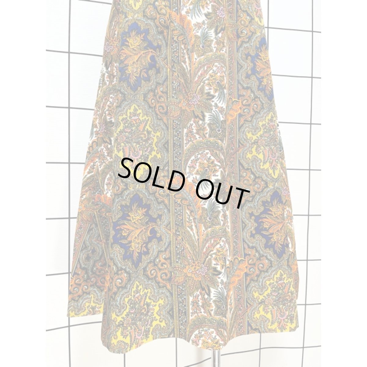 画像3: フォークロア模様 TALON レトロ アメリカ古着 ヴィンテージスカート (3)