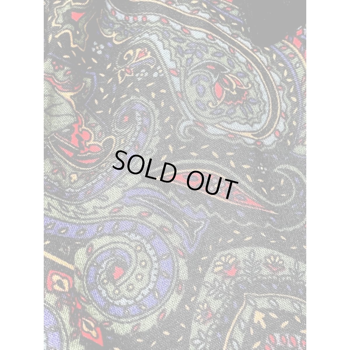 画像13: 薔薇柄 ベルベット切り替え ウエストゴム レトロ 長袖 アメリカ古着 ヴィンテージワンピース (13)