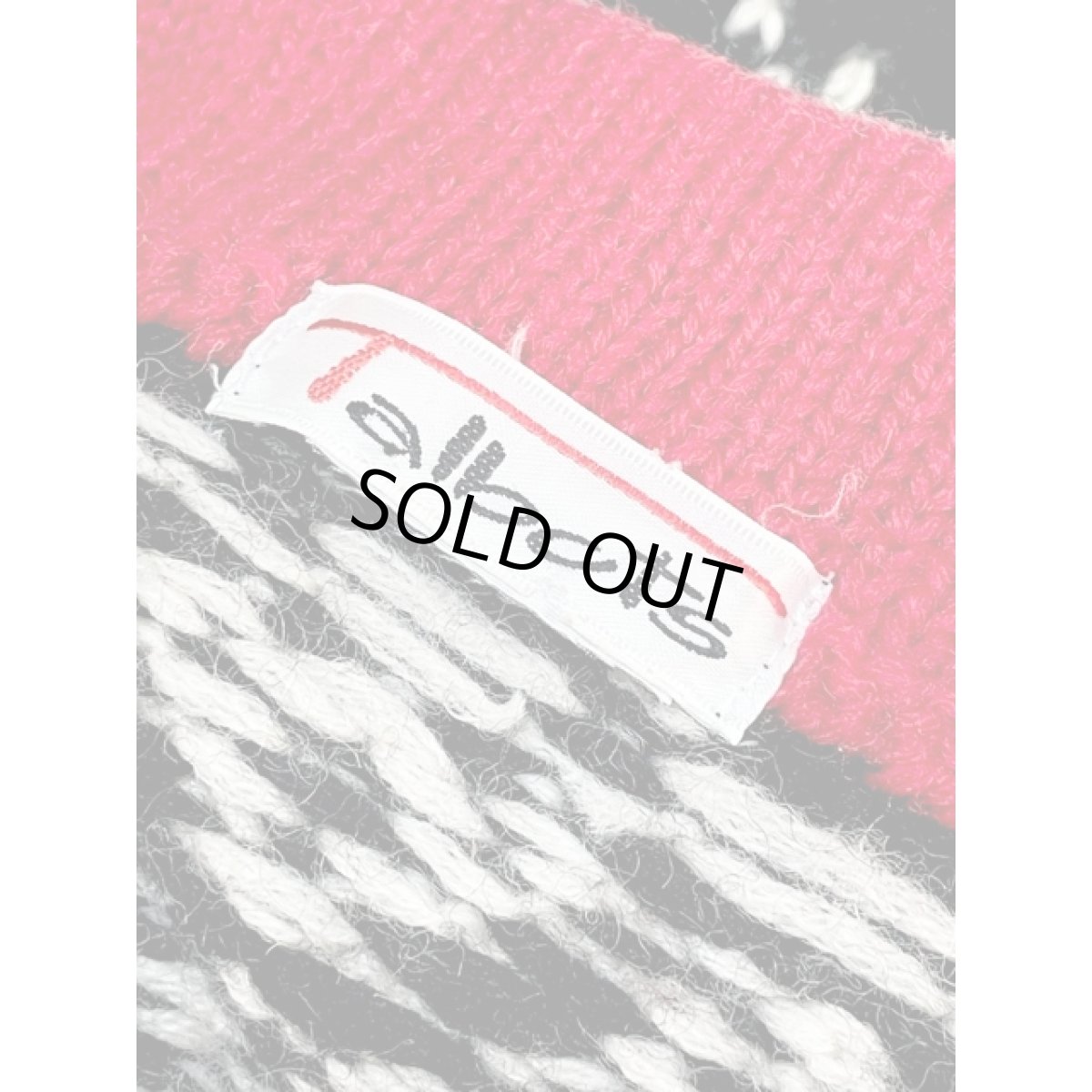 画像14: Talbots タルボット スキージャンプ 雪の結晶編み チェック レトロ アメリカ古着 ヴィンテージニットセーター (14)