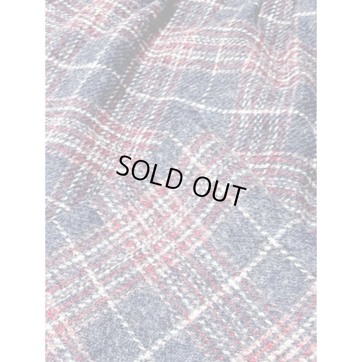 画像7: チェック柄 ウール レトロ アメリカ古着 ヴィンテージスカート (7)