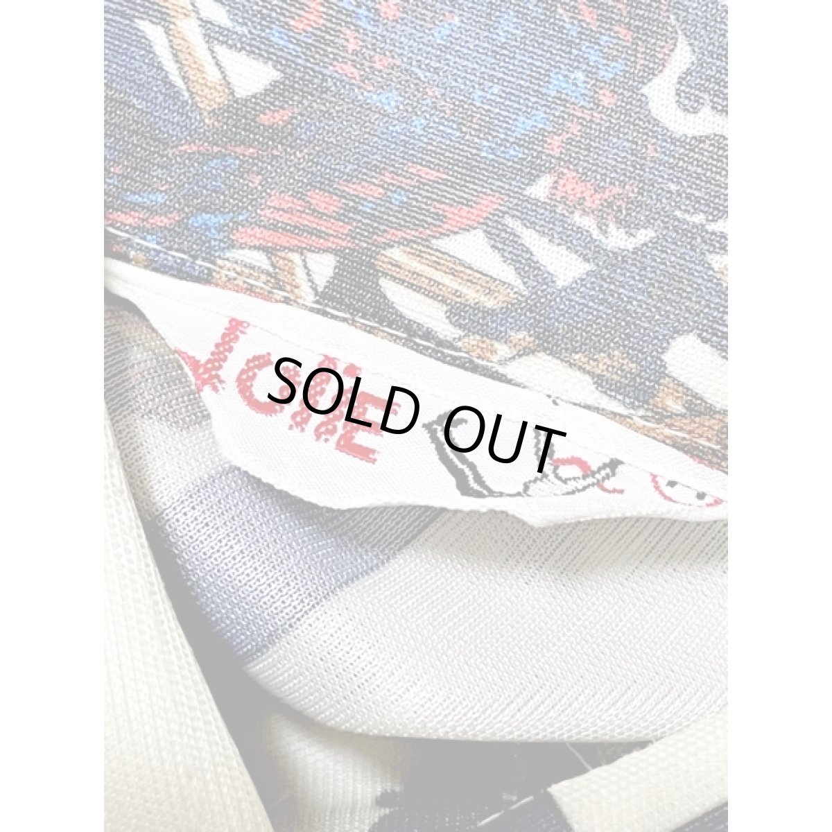 画像12: 鳥 うさぎ チェック柄 レトロ アメリカ古着 シャツ ヴィンテージブラウス (12)