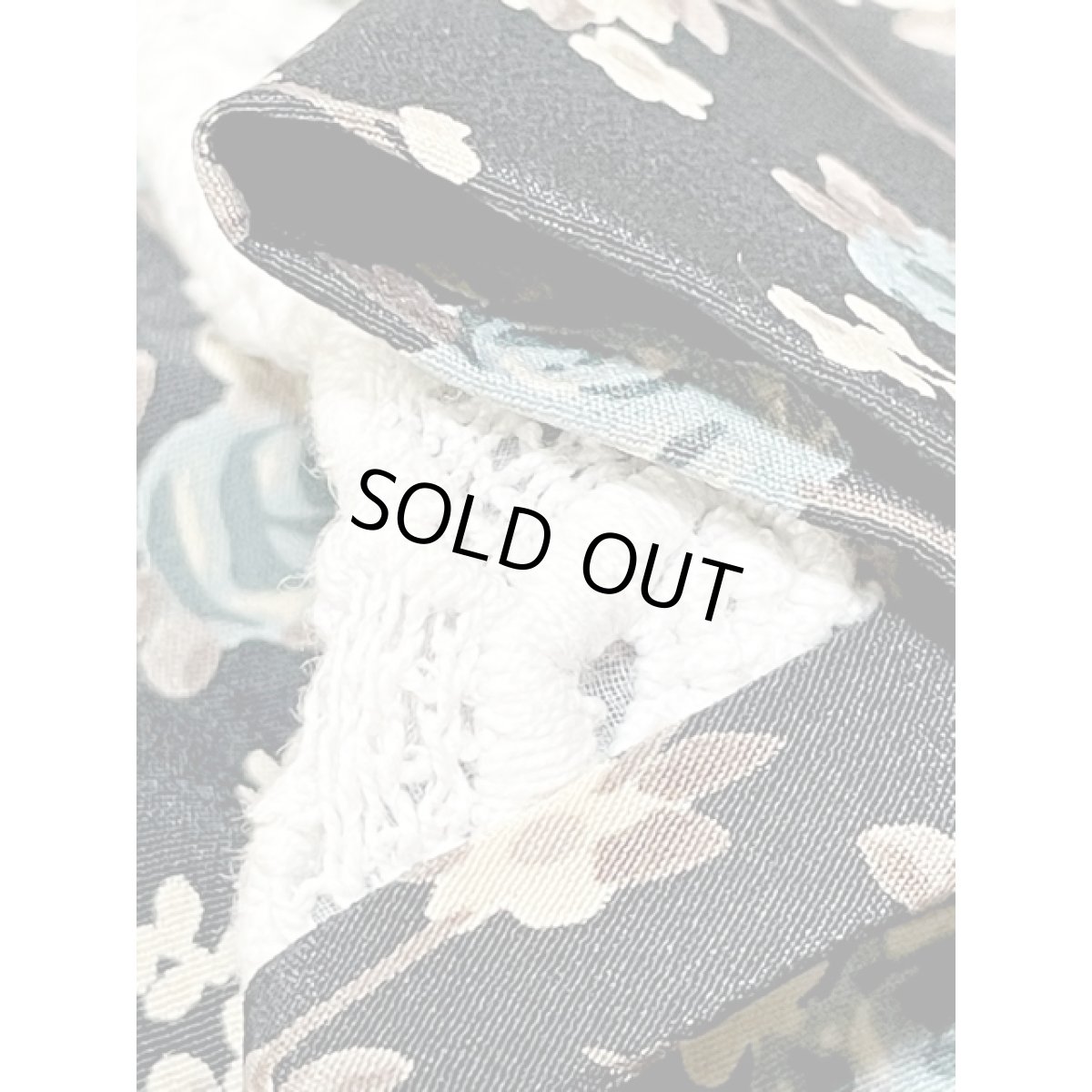 画像13: 花柄 レース襟 前開き レトロ アメリカ古着 ヴィンテージワンピース (13)