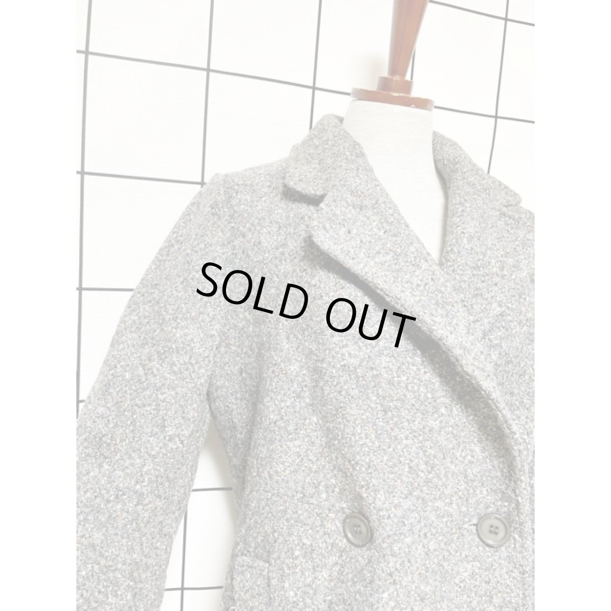 画像6: ツイード UNIONMADE アメリカ古着 ヴィンテージコート (6)