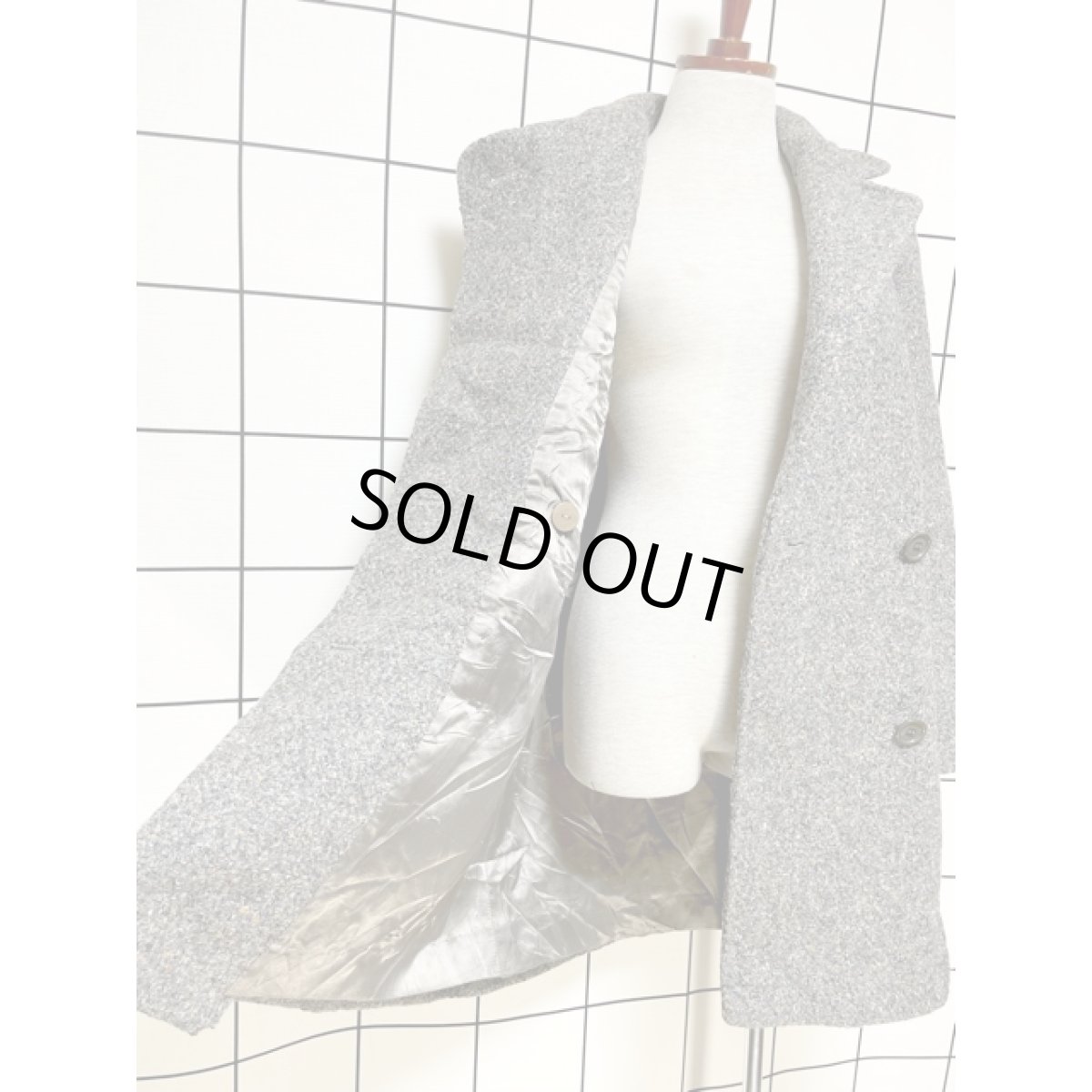 画像8: ツイード UNIONMADE アメリカ古着 ヴィンテージコート (8)