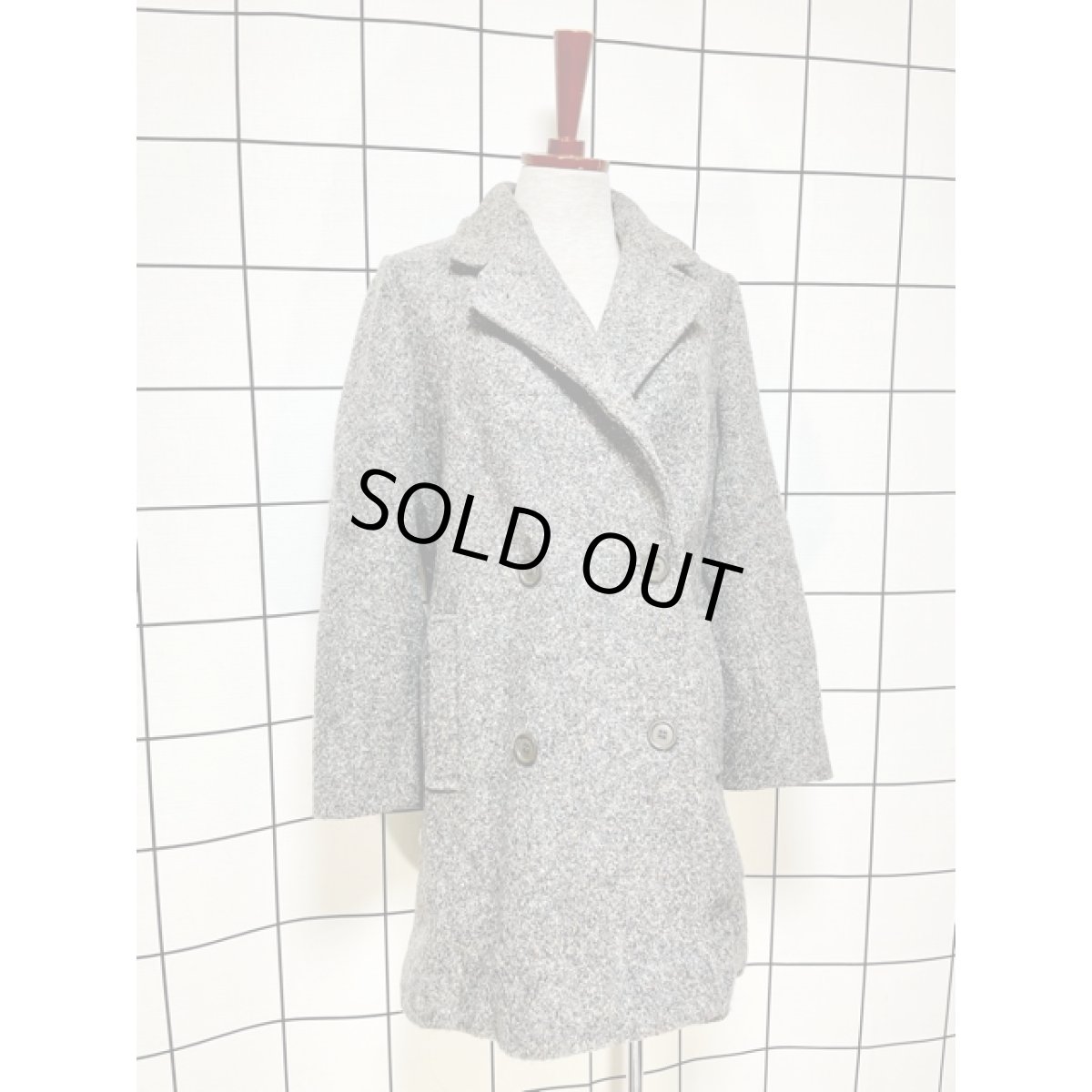 画像3: ツイード UNIONMADE アメリカ古着 ヴィンテージコート (3)