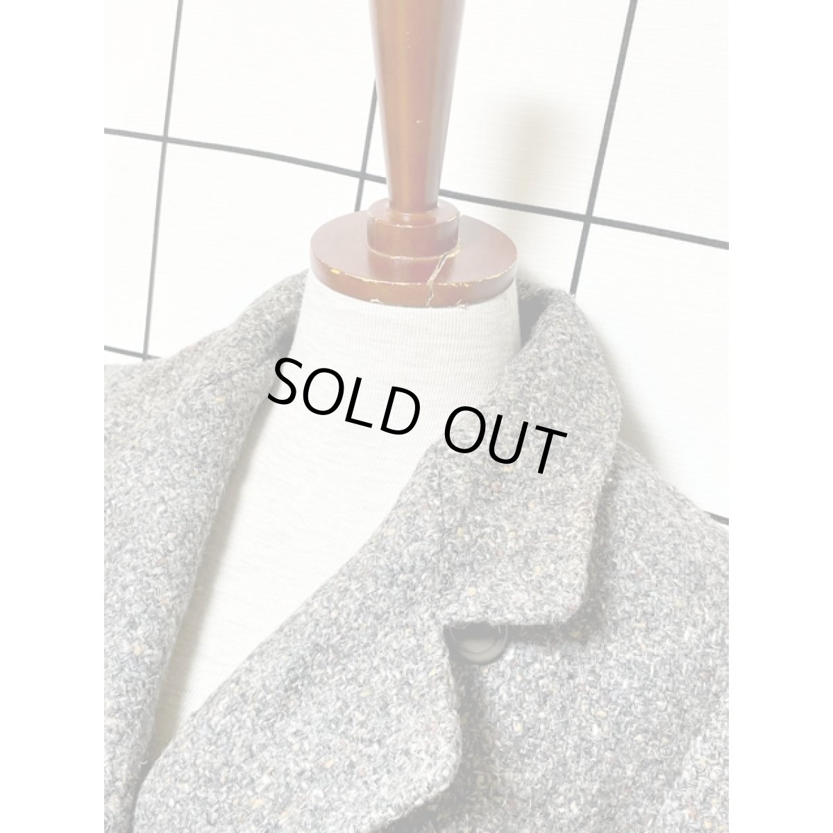 画像4: ツイード UNIONMADE アメリカ古着 ヴィンテージコート (4)