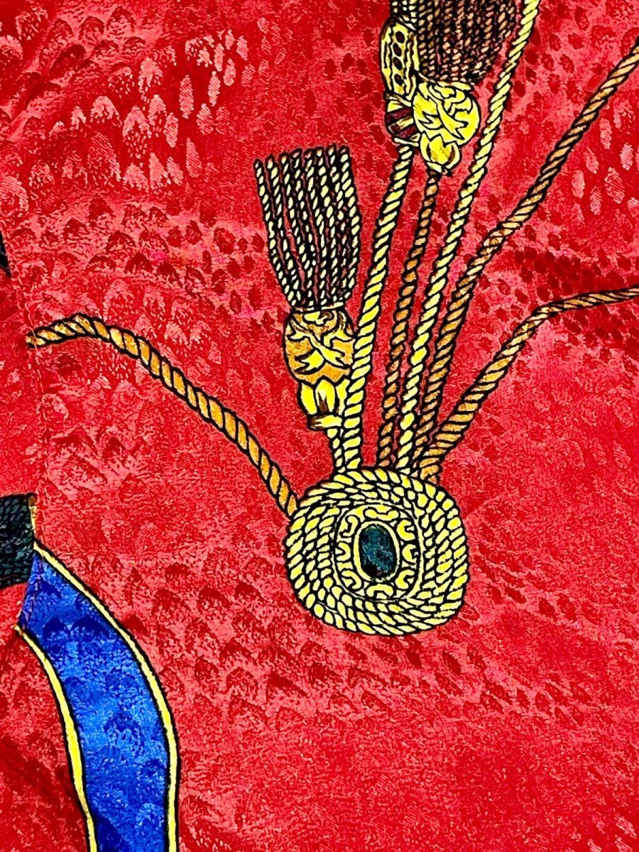 画像10: 【2500円均一対象商品】スカーフ柄 ジップアップ アメリカ古着 ジャンパー ヴィンテージブルゾンジャケット (10)