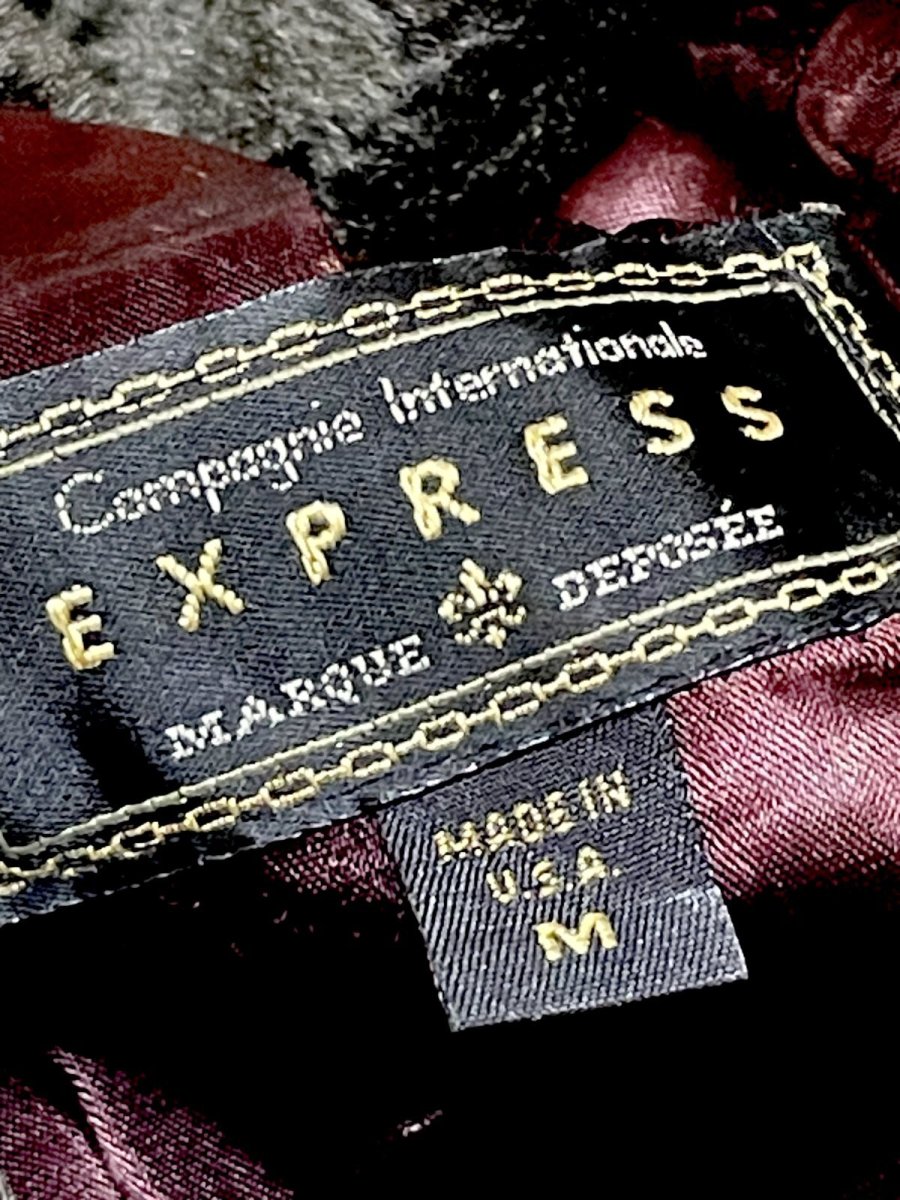 画像11: フェイクファー フロントフック ダークブラウン USA古着 レトロ ヴィンテージコート (11)