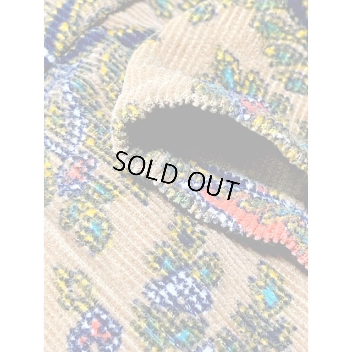 画像11: コーデュロイ ティアード ペイズリー 暖か レトロ アメリカ古着 ヴィンテージロングスカート (11)