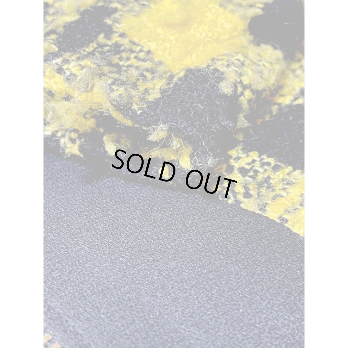 画像12: チェック柄 ジップアップ イエロー ブラック レトロ USA古着 ヴィンテージジャケット (12)