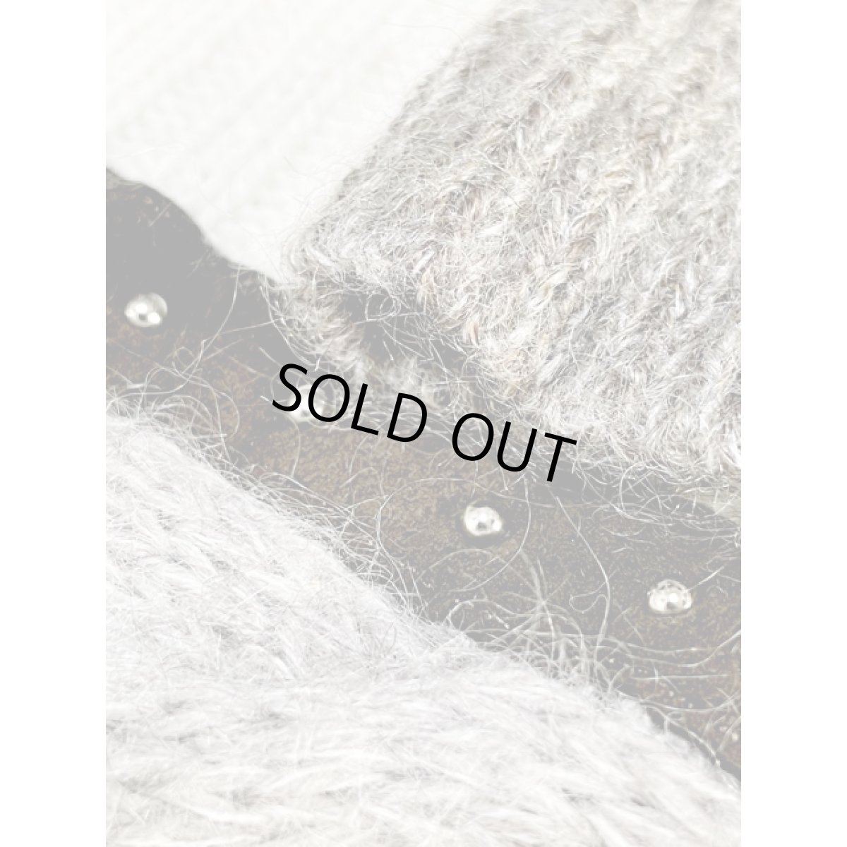 画像10: Italy製 スタッズ モヘア アンゴラ レトロ ヨーロッパ古着 ヴィンテージニットセーター (10)