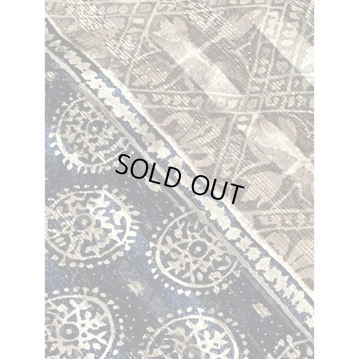 画像10: ストライプ ラメ レトロ柄 オーバーサイズ USA古着 長袖 シャツ ヴィンテージブラウス (10)