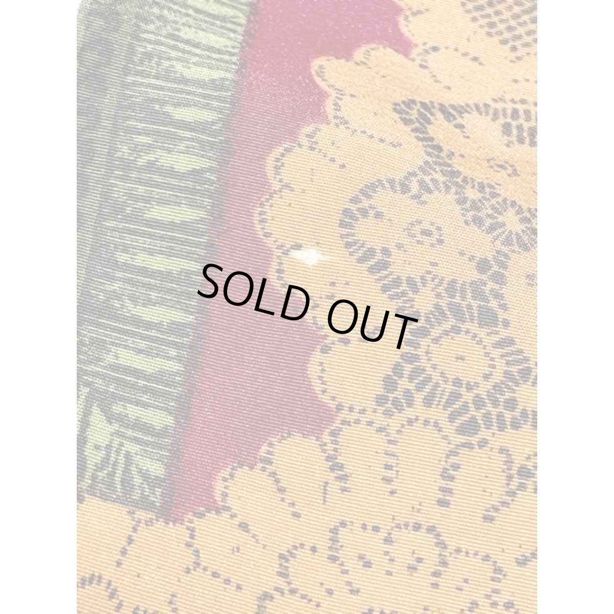 画像14: マルチ柄 チェック 風景柄 オーバーサイズコーデにも レトロ Mexico 古着 長袖 シャツ ヴィンテージブラウス (14)