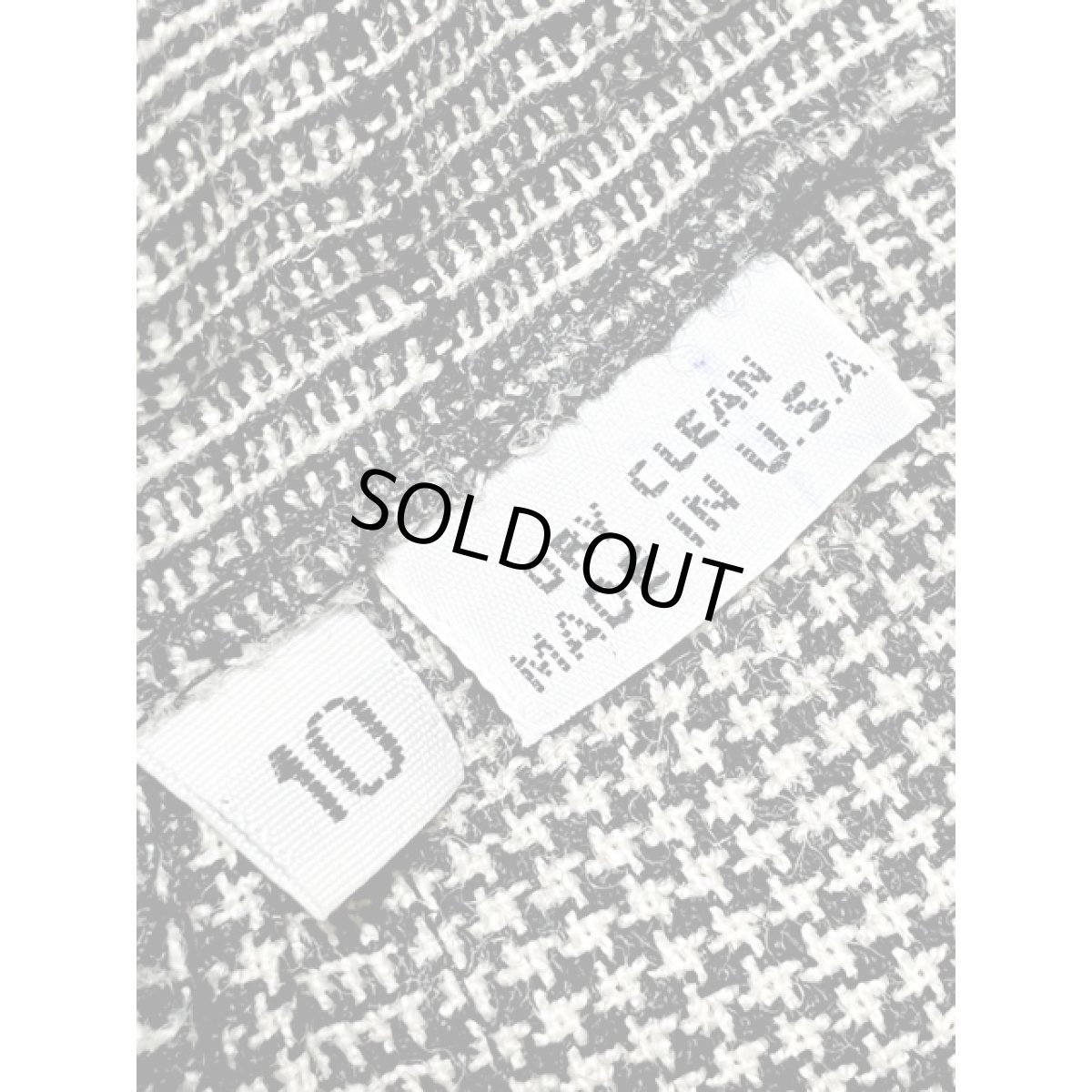 画像10: グレンチェック レトロ USA古着 ヴィンテージスカート (10)