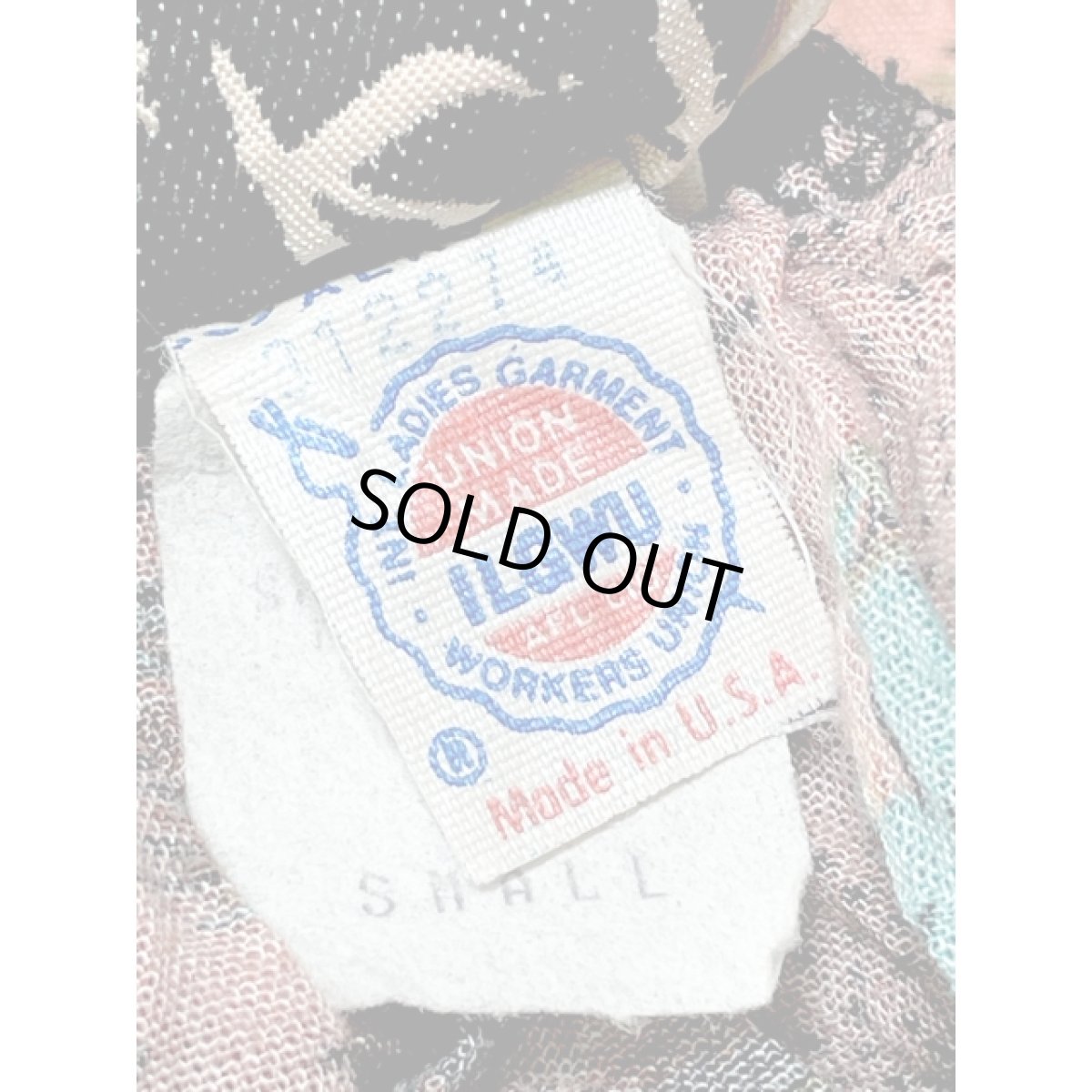 画像12: 馬柄 羽 ネイティブ柄 UNIONMADE ウエストゴム レトロ アメリカ古着 ヴィンテージロングスカート (12)