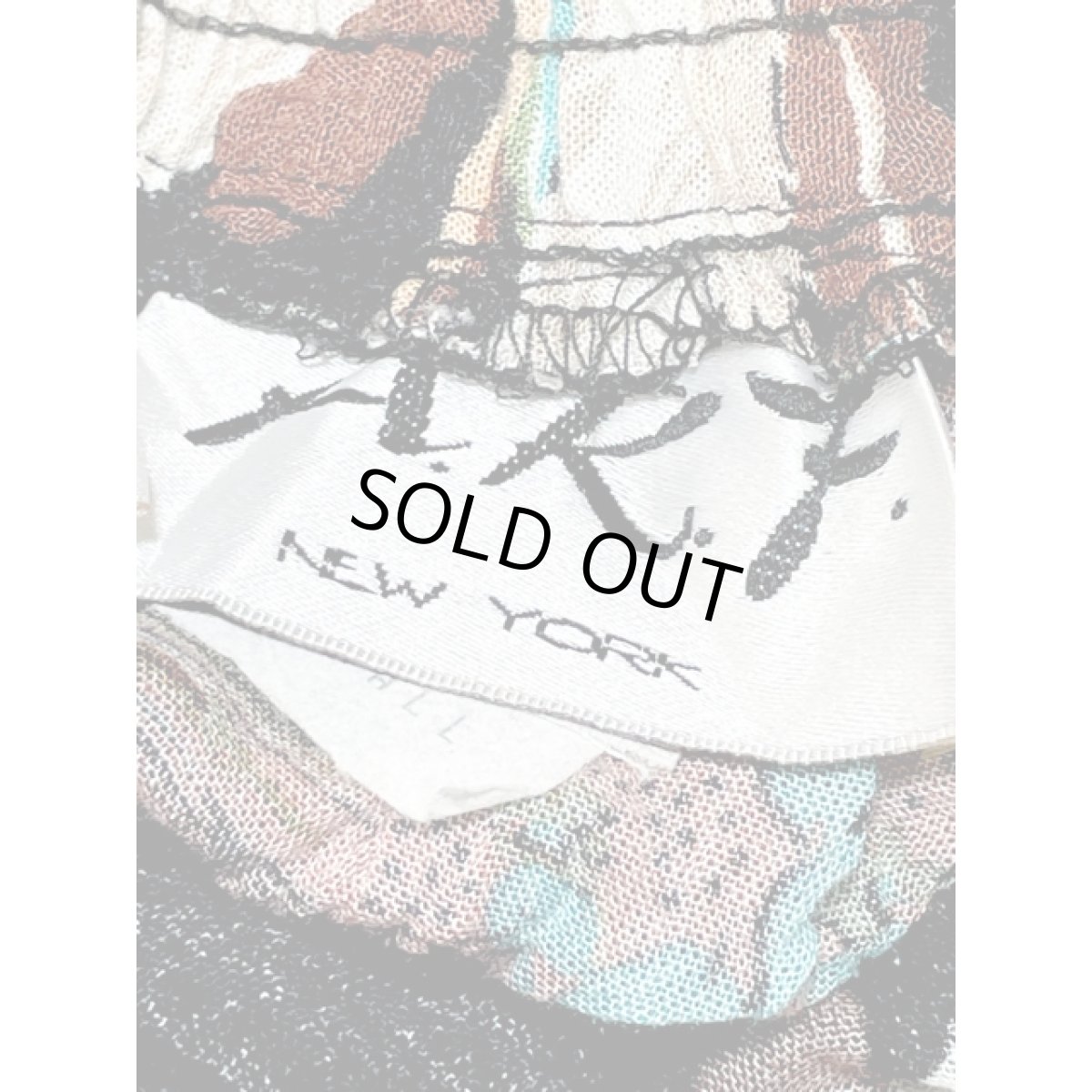 画像11: 馬柄 羽 ネイティブ柄 UNIONMADE ウエストゴム レトロ アメリカ古着 ヴィンテージロングスカート (11)