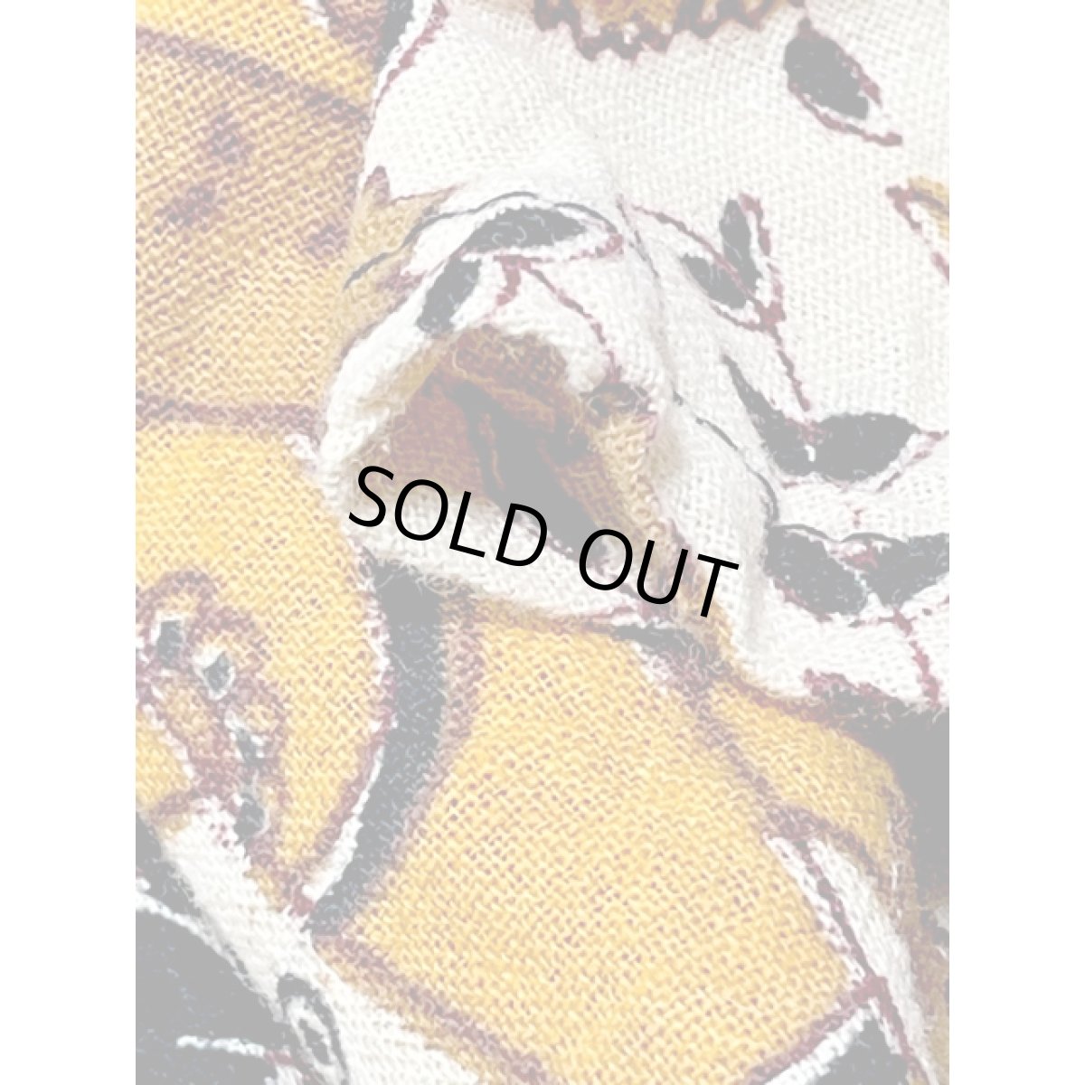 画像11: ゾウ エスニック模様 ウエストゴム レトロ アメリカ古着 ヴィンテージサーキュラースカート (11)